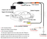 Backup Camera Handle Rear View HD Night Vision Reverse Parking Assistance for Audi A4/A5/A6 for VW Tiguan/Golf/Jetta/Passat/Touran/Touareg/Lavida/Sagitar/Caddy