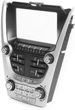 Audio Control Panel Bezel w Climate Controls Compatible With 2012-15 Chevrolet Equinox 23450883