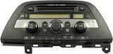 2005-2010 Honda Odyssey Radio AM FM 6 Disc CD Changer XM 39100-SHJ-A400 Face 1BU1