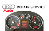 REPAIR SERVICE for AUDI TT INSTRUMENT SPEEDOMETER CLUSTER DASH PIXEL DISPLAY 1999 2000 2001 2002 2003 2004