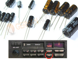 REPAIR CAPACITORS KIT for BMW CM5901 CM5903 CM5908 RADIO CASSETTE TAPE SOUND CHANNEL OUTPUT E30 E36 E32 E34 E32