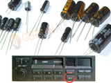 REPAIR CAPACITORS KIT for BMW CM5901 CM5903 CM5908 RADIO CASSETTE TAPE SOUND CHANNEL OUTPUT E30 E36 E32 E34 E32