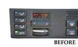 PIXEL REPAIR SERVICE for BMW 1995 1996 E38 740 750 CLIMATE CONTROL DISPLAY AC HEAT