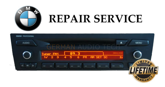 PIXEL LCD REPAIR SERVICE for BMW CD73 PROFESSIONAL RADIO CD PLAYER E88 E82 1-Series