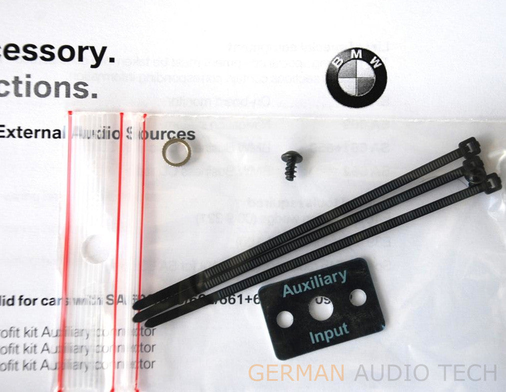 Genuine BMW E60 E63 E64 E65 E66 CD PLAYER RADIO MP3 AUX INPUT ADAPTER German Audio Tech