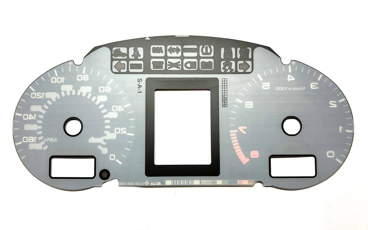 S4 Instrument Cluster Gauge Face for 20052008 Audi A4 B7 BOSCH Speedo