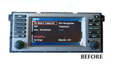 LCD REPLACEMENT SERVICE for RANGE ROVER L322 NAVIGATION RADIO MONITOR SCREEN