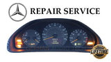 PIXEL REPAIR SERVICE for MERCEDES BENZ W202 W208 W210 INSTRUMENT CLUSTER