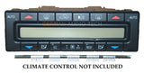 MERCEDES-BENZ W210 E-CLASS CLIMATE CONTROL 1996-2002 REPLACEMENT GLASS LCD PIXEL