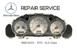 Pixel Display Repair Service for Mercedes-Benz R170 SLK-Class Instrument Cluster