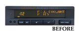 PIXEL REPAIR SERVICE for SAAB 95 SID1 and SID2 INFORMATION RADIO DISPLAY