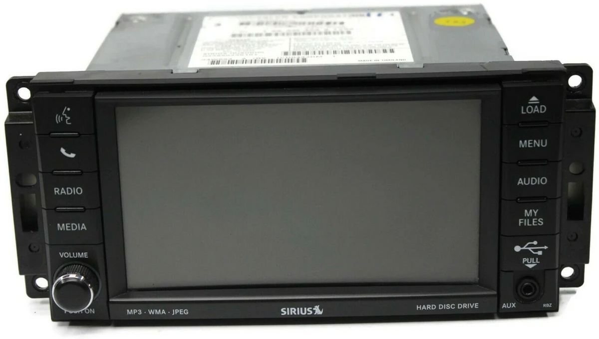 OEM Used 2009-2011 Volkswagen Routan Radio Receiver – No NAV, SAT ID REN – Center Dash
