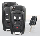 Set of 2 Remote Key Fob For 2010 2011 2012 2013 2014 2015 2016 Chevrolet Camaro Malibu