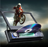 7" 1DIN In Dash Digital Touch Screen Detachable Front Panel Motorized DVD Player