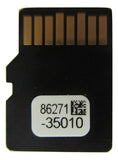 Latest Update Navigation System Micro SD Card for TOYOTA OEM 86271-35010  0E072