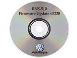 Firmware Update v15 V5238 / V4366 for Volkswagen VW Skoda RNS510 Navigation Radio