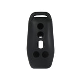 Black Rubber Silicone Key Fob Cover for Ford Mustang 2015 2016 2017 with Remote Start