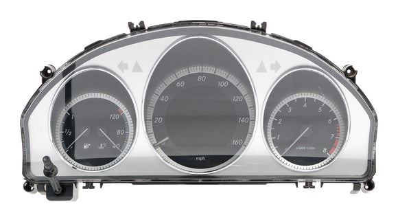 2010 Mercedes-Benz W204 C-Class MPH Speedometer Instrument Gauge Cluster A20449003202