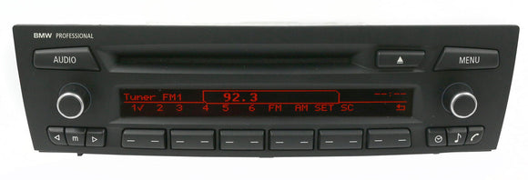 2008-2009 BMW 128i 135i 323i 335i M3 Z4 Professional Radio CD Player OEM 65129302179