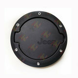 Black Billet Engine Oil Filler Cap Fuel Gas Tank Cover for Jeep Wrangler 2007-2017 2DR 4DR