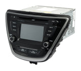 2014-2016 Hyundai Elantra AM FM Radio XM Single Disc CD MP3 Player 96180-3X165GU