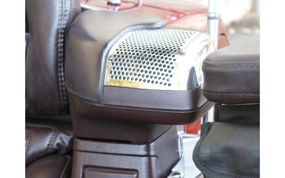 Chrome Left Right Pair Rear Speaker Covers Accents for 19882000 GL150