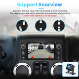 Android Navigation Stereo Radio Upgrade for Dodge Chrysler Jeep DVD Player AM FM Bluetooth GPS Navigation
