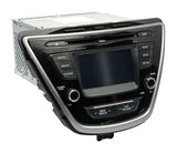 2014-2016 Hyundai Elantra AM FM Radio XM Single Disc CD MP3 Player 96180-3X165GU