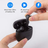 Bluetooth Earphones 5.2 Wireless Earbuds IPX7 Waterproof LED Noise Cancelation for iPhone Android