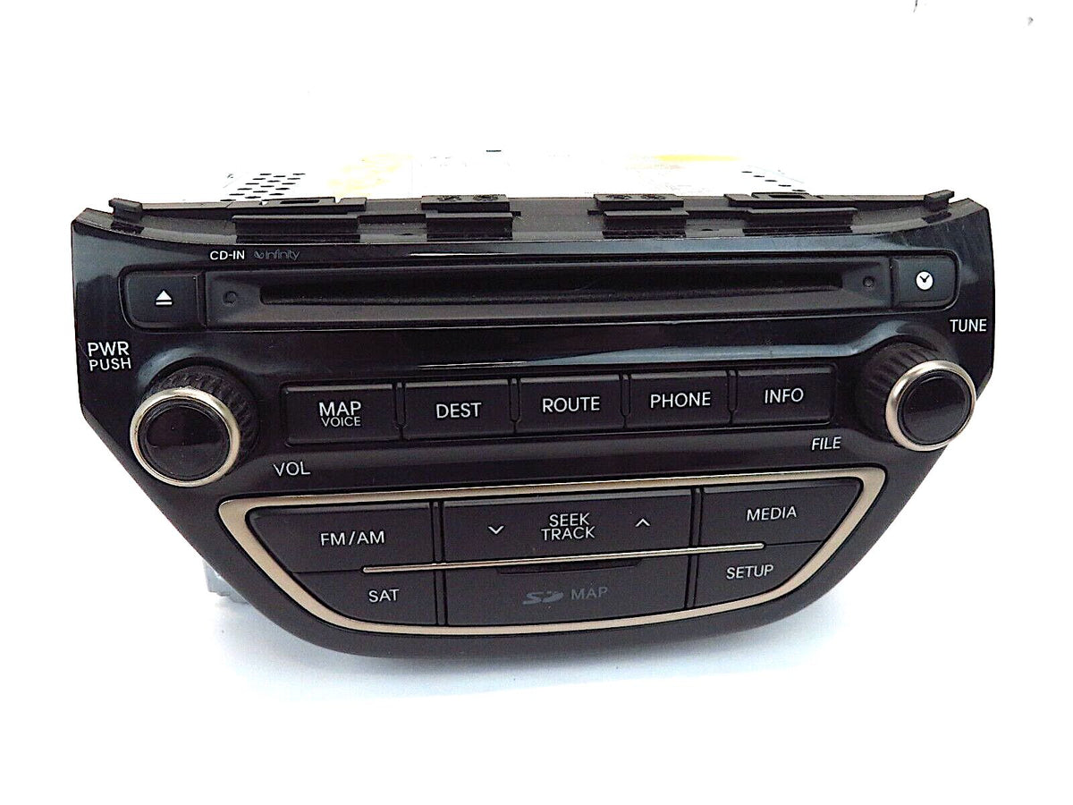 20142015 Hyundai Genesis Coupe Navigation Radio CD Player 965602M550 German Audio Tech