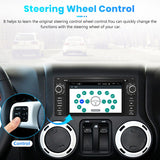 Android Navigation Stereo Radio Upgrade for Dodge Chrysler Jeep DVD Player AM FM Bluetooth GPS Navigation