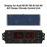 New Replacement Display for 1996 1997 1998 Audi 8L A3 B5 A4 C4 A6 A/C Heater Climate Temperature Control Unit