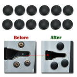 12x Car Interior Door Lock Screw Protector Cover Cap Trim Universal Accessories