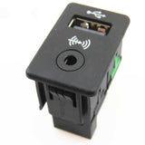 USB AUX Switch Adapter for VW CC Tiguan Passat B6 B7 RCD510 RNS510 3CD035249A