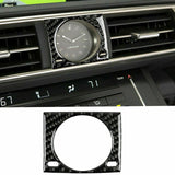 Carbon Fiber Center Console Clock Cover for LEXUS IS200t/250/300/350 2013-2019