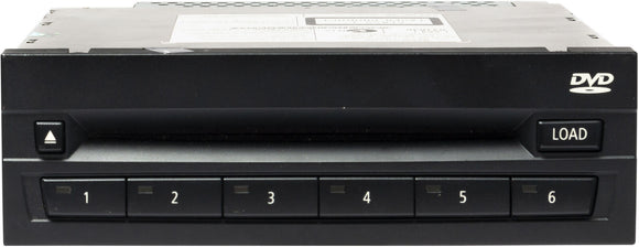 2008-2013 BMW X5 X6 Remote 6 Disc CD Changer DVD Player 65129206636
