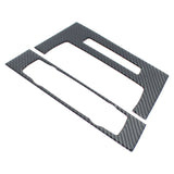 Carbon Fiber Console CCC CIC Radio AC Panel Cover for BMW 3-Series E90 E92 E93 2005-2012