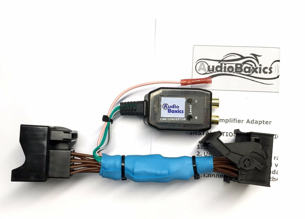 Add An Amp Aftermarket Amplifier Adapter Interface for BMW 3 5 E90