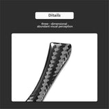 Carbon Fiber Steering Wheel Panel Cover Trim for 2014-2018 LEXUS IS250/300/350