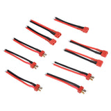 5 Pairs T Plug Connector Female and Male Deans with 14AWG Silicon Wire for RC