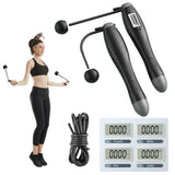 Jump Rope Wireless Skipping Rope Digital Counting Electronic Calorie Fitness Gym