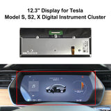 12.3" Digital Instrument Cluster Dash Display LA123WF1(SL)(01) for Tesla Model S, S2, X GEN 2