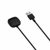 USB Charging Dock Station 3ft Cable Cord Charger for Fitbit Versa 3 / Sense
