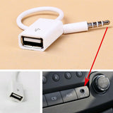 3.5mm to USB AUX Audio Music Interface Adapter Converter Cable AMI MMI MDI