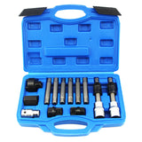 13pc Alternator Freewheel Pulley Removal Socket Tools Set Kit for BMW Audi Buick