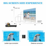 Mini 1080p LED Projector for HD/USB/SD/AV/TF Home 3D Cinema Computer Tablet Android iPhone