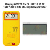 LCD Information Display 855226 for FLUKE 10 11 12 12B 7-300 7-600 etc. Electrical Tester