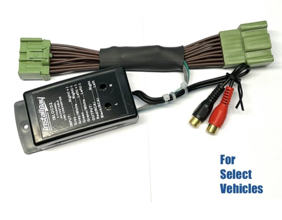 Add An Amp Amplifier Car Stereo Adapter Interface for select Chevrolet German Audio Tech