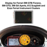 Instrument Cluster LCD Information Display for Ferrari 599 GTB Fiorano, 599 GTO, 612 Scaglietti