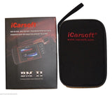 New iCARSOFT BMII for BMW MINI OBD2 DIAGNOSTIC SCANNER TOOL OIL ERASE FAULT CODES